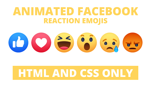 Facebook Wow Reaction Emoji in HTML and CSS Facebook Wow Reaction Emoji in HTML and CSS
