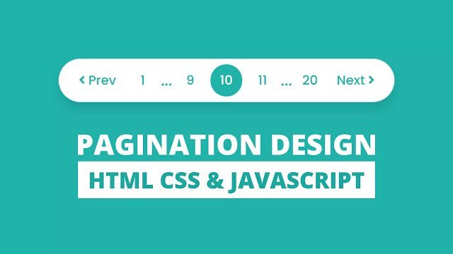 Functional Pagination UI Design Functional Pagination UI Design