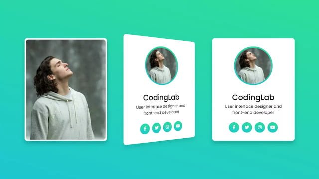 3D Flip Card on Hover using only HTML & CSS 3D Flip Card on Hover using only HTML & CSS